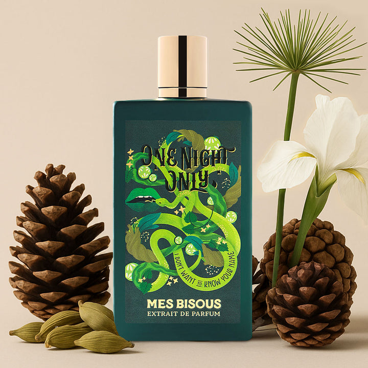 One Night Only de Mes Bisous Extrait de Parfum Cuir Boisé Olfactora