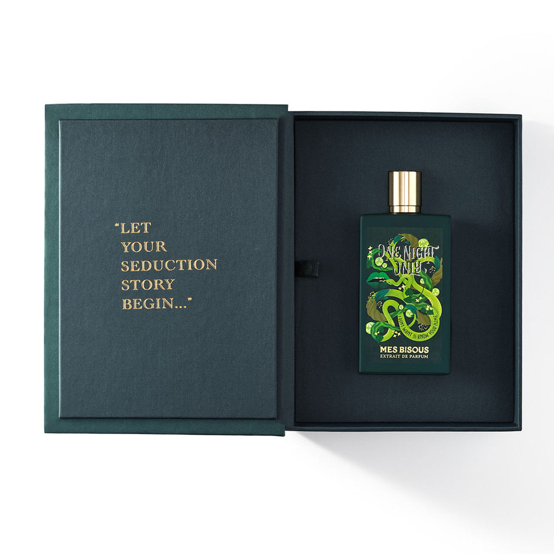One Night Only de Mes Bisous Extrait de Parfum Cuir Boisé Olfactora