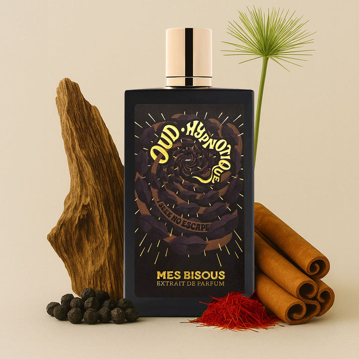 Oud Hypnotique 100 ml de Mes Bisous – Extrait de Parfum Oriental Boisé Olfactora